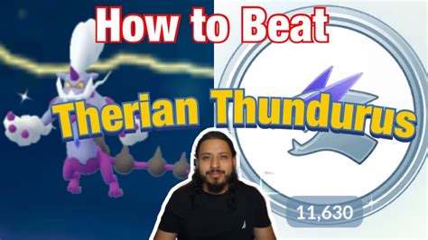 How To Beat Therian Form Thundurus Raid Pokemon GO YouTube