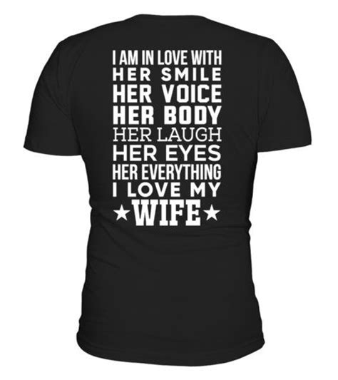 In Love With My Wife Shirts Wifeshirts Wife Shirt Husband Shirts