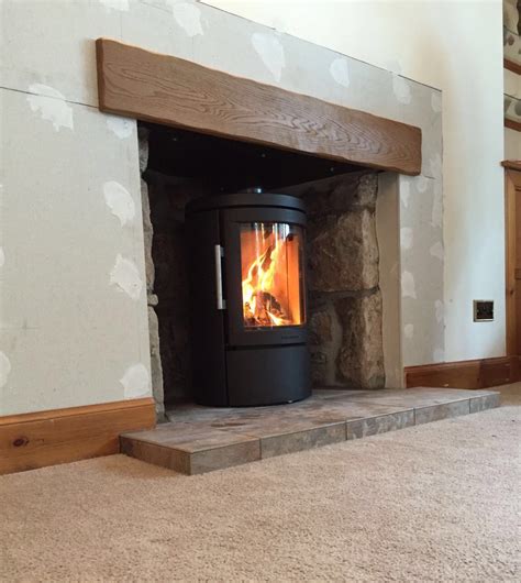 Stove install project | Speyside Stoves | Wood Fired, Electric & Gas ...