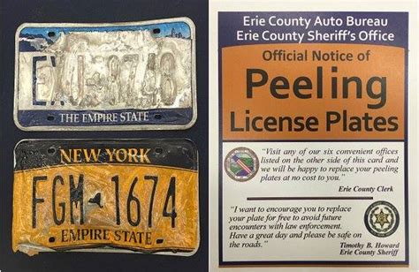 Are Your Nys License Plates Peeling Heres How To Replace Them For