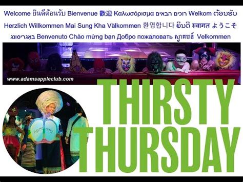 Thirsty Thursday At Adams Apple Club Chiang Mai Thailand Youtube