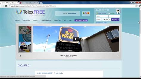 COMO SE CADASTRAR NA TELEXFREE YouTube