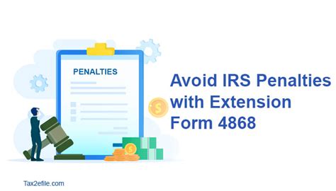 E File Extension Form To Avoid Irs Penalties Tax Efile