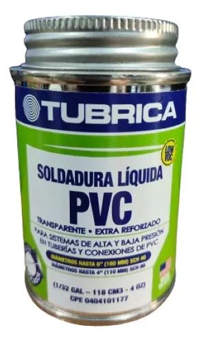 Pega Pvc Tubrica Soldadura Liquida Mercadolibre