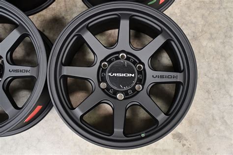 Set 4 17 Vision Off Road 351 Flow Satin Black Wheels 17x9 5x150 Truck Rims 0mm Ebay