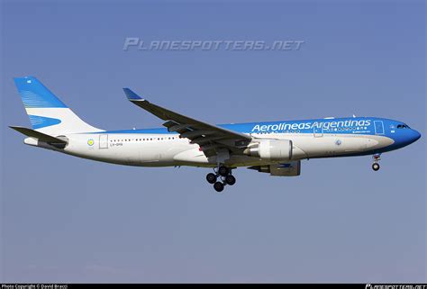 LV GHQ Aerolineas Argentinas Airbus A330 202 Photo By David Bracci ID