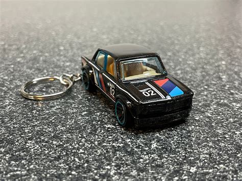 1969 BMW 2002 Black Keychain Hot Wheels Matchbox Etsy