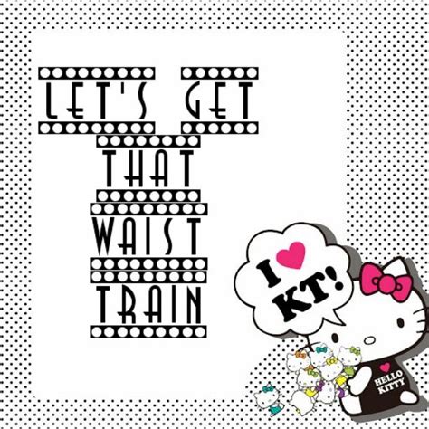 Hello Kitty Train Wallpaper