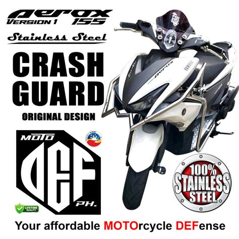 Yamaha Aerox V Full Crash Guard Stainless Steel Motorcycle Armor