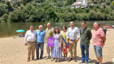 Praia Fluvial de Palheiros e Zorro recebe visita da coordenação