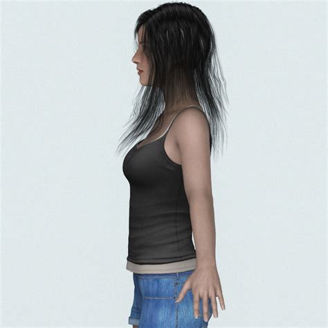 Young Sexy Girl 3d Character By 3darcmall 3docean