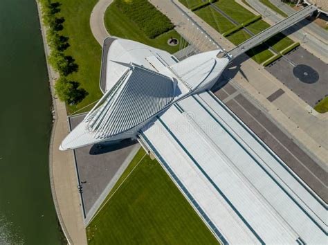 Aerial View of the City of Milwaukee, Wisconsin Editorial Stock Image ...