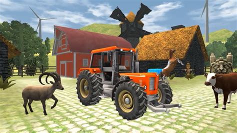 Heavy Tractor Trolley Cargo Simulator D Farming Cargo Driver