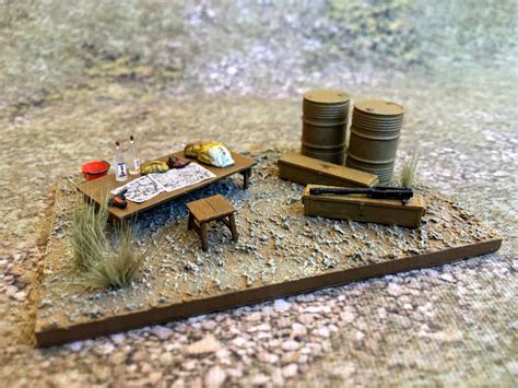 Major Thomas Foolerys War Room Bolt Action Objective Markers