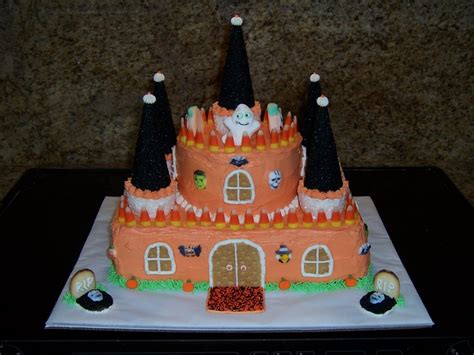 Halloween Castle Cake