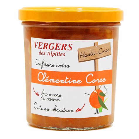 Clémentine Corse Confiture Extra 370g Confit de Provence