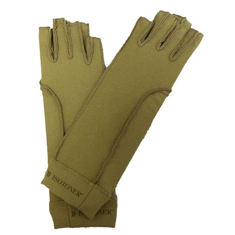 Totes Isotoner Large Therapeutic Open Finger Gloves Isof Lg The Home