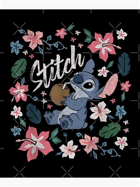 Lilo Stitch Not Today Stitch Poster For Sale By Mableschulist