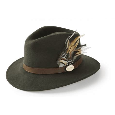 Hicks And Brown The Suffolk Fedora In Olive Greenparkinsons Lifestyle