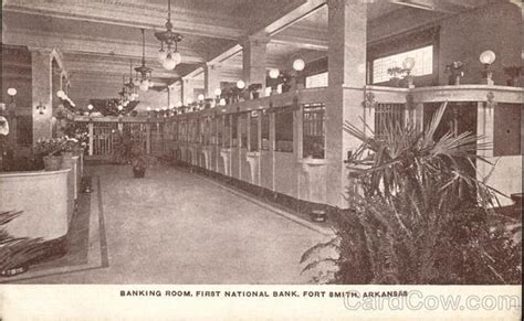 Banking Room, First National Bank Fort Smith, AR