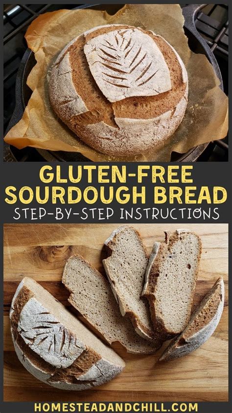 Gluten Free Sourdough Bread Recipe Boule Loaf ~ Homestead And Chill