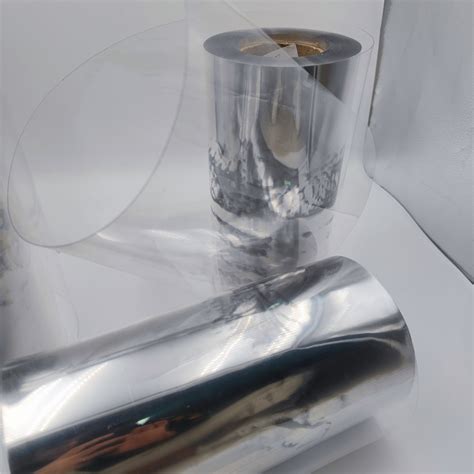 Mm Clear Pet Roll Pet Film For Blister Packing Super Clear Rigid