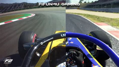 Assetto Corsa VS Real Life Formula 2 Catalunya DIRECT COMPARISON