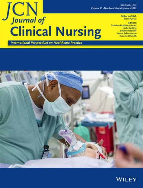 Journal Of Clinical Nursing Vol 31 No 3 4