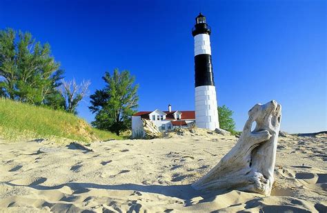 Lighthouses of the World - Big Sable Point Lighthouse, near Ludington ...