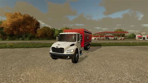 Freightliner M Flatbed Ar Truck V Fs Mod