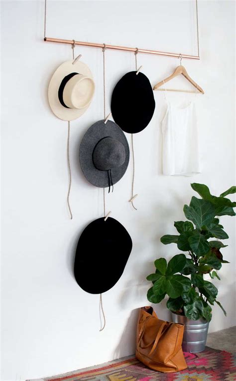 Diy Hat Hanger For Wall At Terry Flesher Blog