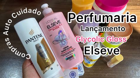 Comprinhas da Perfumaria Lançamento Glycolic Gloss Elseve YouTube