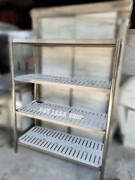 Ss Tiers Perforated Rack Murah Kitchen Marketplace Malaysia