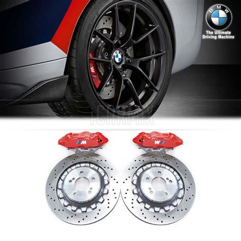 Genuine Bmw M Performance Retrofit Competition Rear Brake Kit Pot Red