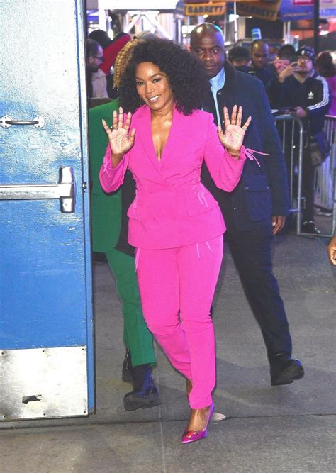 Angela Bassett Arrives At Good Morning America In New York 11022022 Hawtcelebs