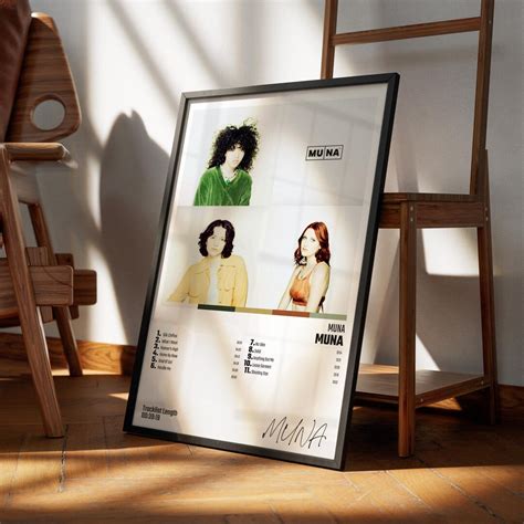 MUNA Muna Album Cover Poster Music Poster Home Decor - Etsy