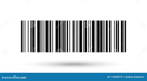 Barcode Vector Icon Or Bar Code Scan Label Product Price Tag Stock