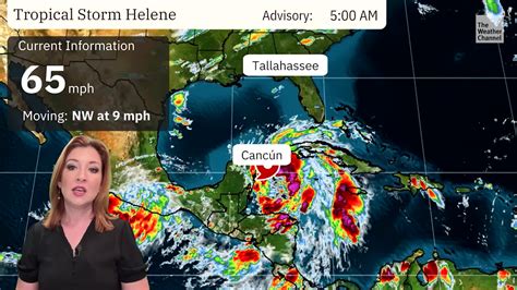 Tropical Storm Helene Continues To Strengthen - Videos from The Weather Channel