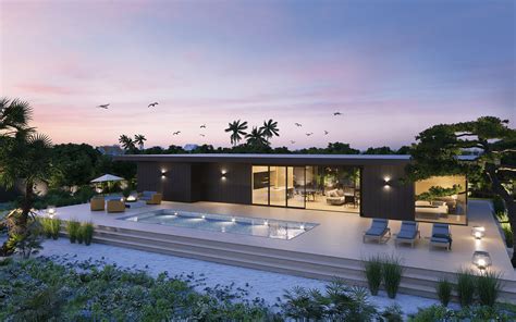 Modern Luxury Pool House | Architect Visual on Behance