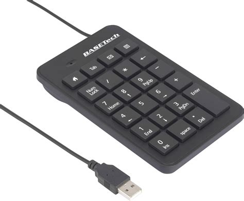 Basetech BT USB NUMB1 USB Numeric Keypad Black Conrad