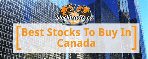 35 Of The Best Canadian Stocks To Buy For 2020 Stocktrades