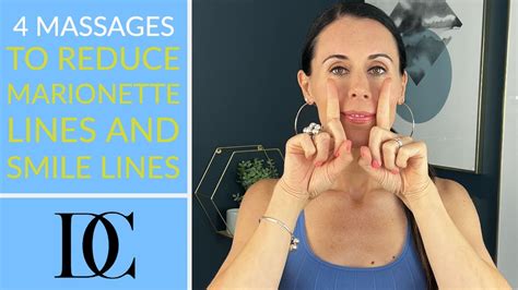 4 Massages To Reduce Marionette Lines And Smile Lines Youtube