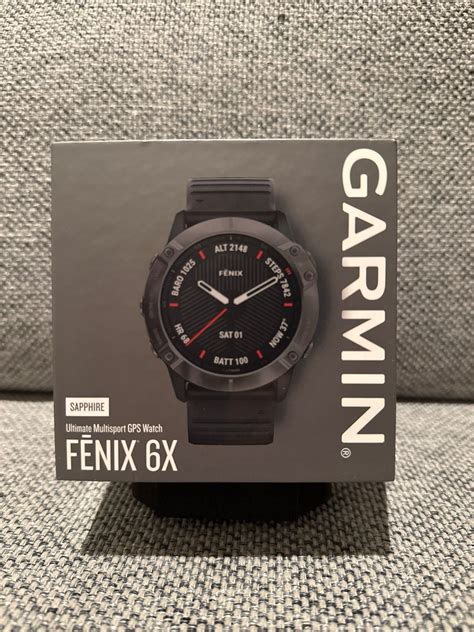 Garmin Fenix 6X Sapphire FINN Torget