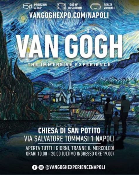 Mostra Di Van Gogh A Napoli Lesperienza Immersiva Cral Ansaldo Sts