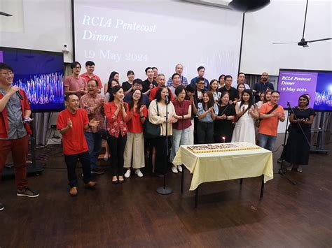 Rcia Pentecost Dinner St Mary Of The Angels Singapore