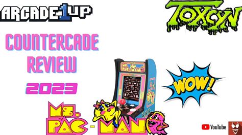 Arcade Up Ms Pac Man Countercade Review Youtube