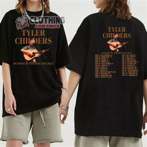 Tyler Childers Sending In The Hounds 2023 Tour Merch, Tyler Childers ...