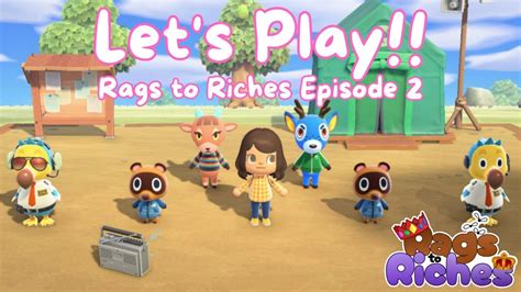 Rags To Riches Lets Play First Campsite Villager Villager Hunt