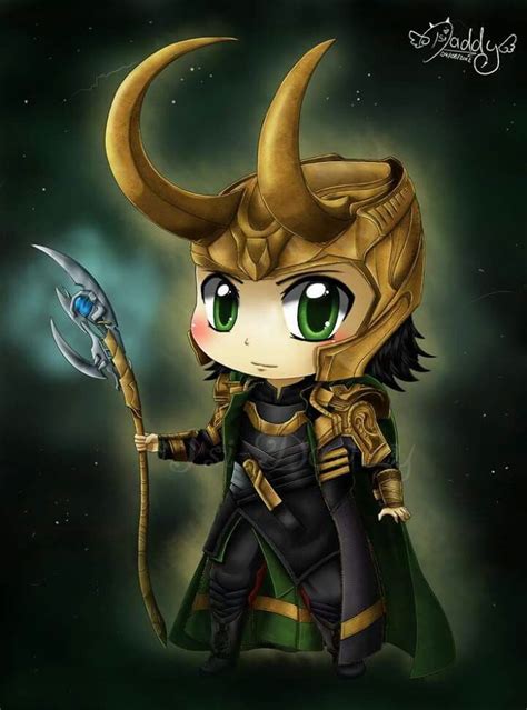 Cute Loki Disegni Adesivi