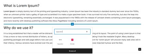 How To Add A Horizontal Line Separator In WordPress GroundWP